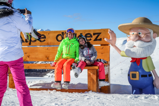 Sport photo piste ludique Chez Roger - alpe d'huez