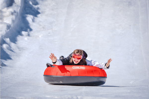 snowtubing 2h de lyon